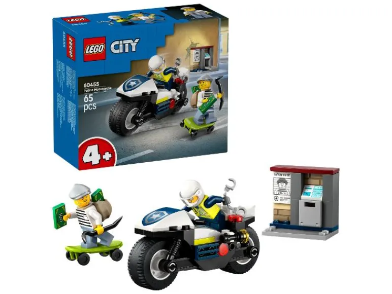 60455 Achtervolging op politiemotor<LEGO® City Sale