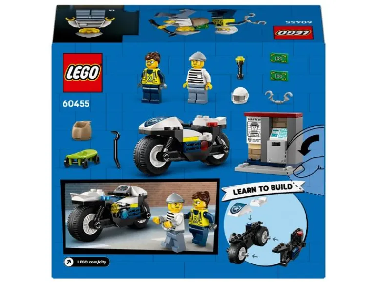 60455 Achtervolging op politiemotor<LEGO® City Sale