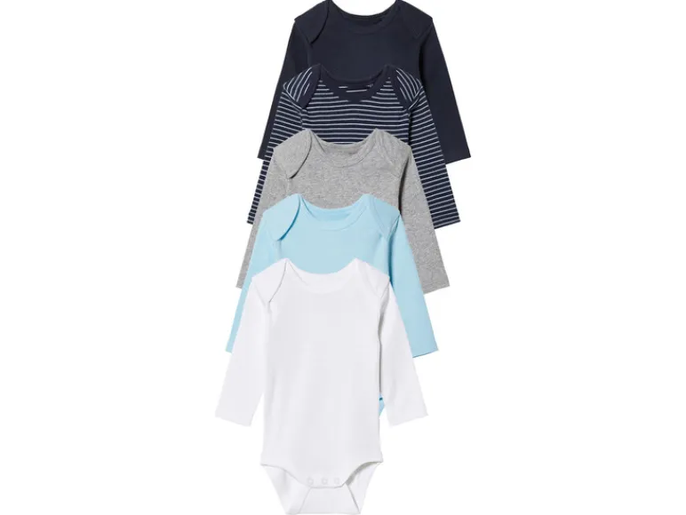 5 baby rompertjes<lupilu® Online