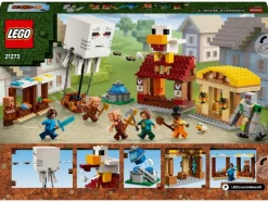 21273 De Ghast-ballon aanval op het dorp<Lego Minecraft Best