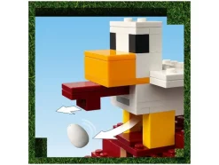 21273 De Ghast-ballon aanval op het dorp<Lego Minecraft Best