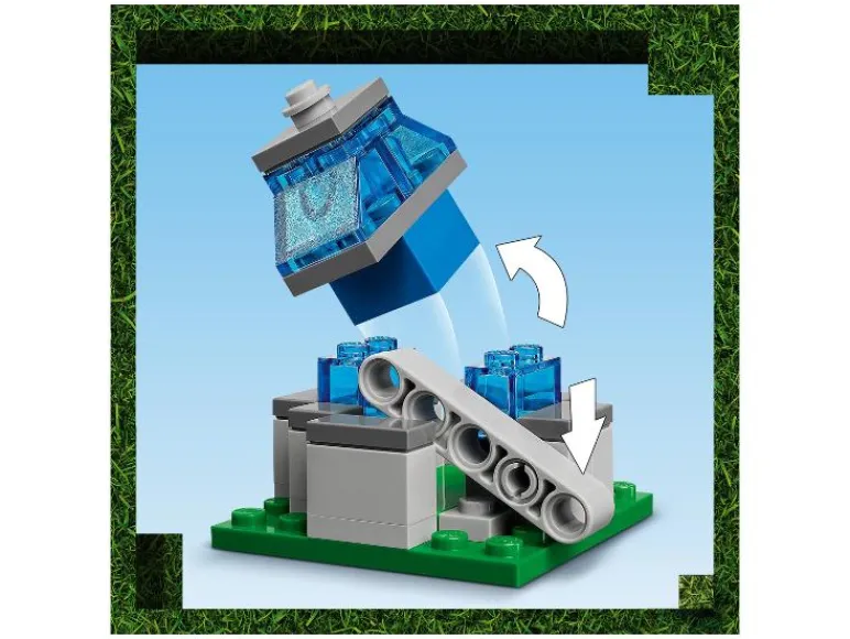 21273 De Ghast-ballon aanval op het dorp<Lego Minecraft Best
