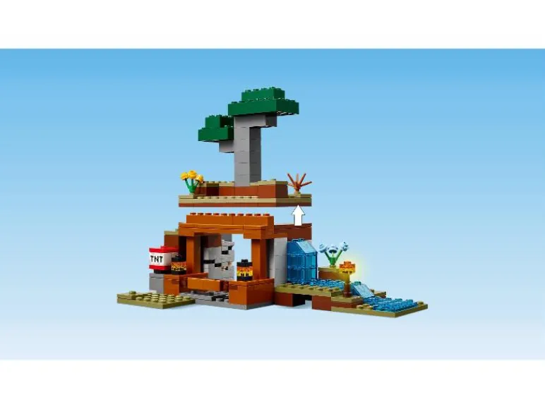 21269 De gordeldieren bij de mijn<Lego Minecraft Online