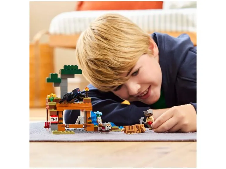 21269 De gordeldieren bij de mijn<Lego Minecraft Online