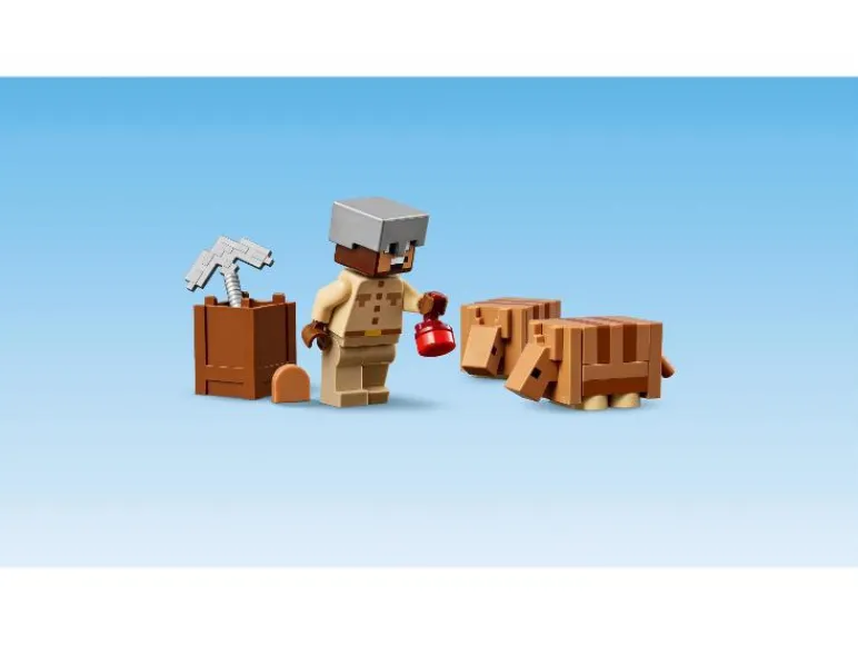 21269 De gordeldieren bij de mijn<Lego Minecraft Online