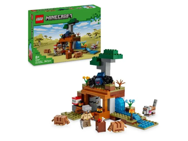 21269 De gordeldieren bij de mijn<Lego Minecraft Online