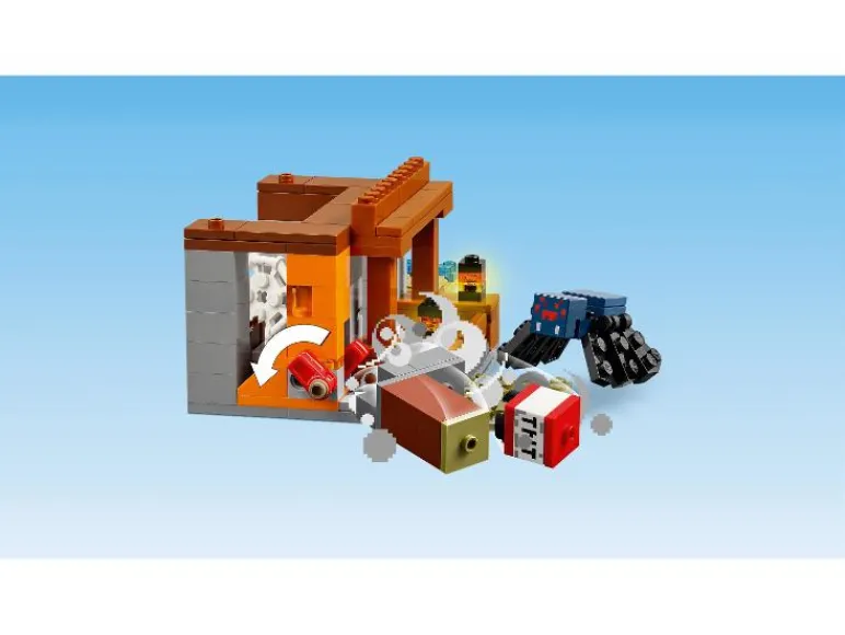 21269 De gordeldieren bij de mijn<Lego Minecraft Online