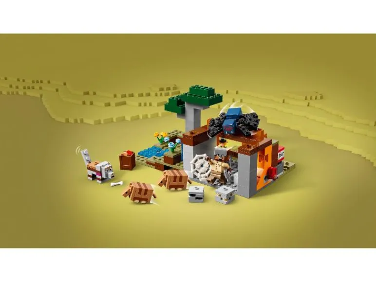 21269 De gordeldieren bij de mijn<Lego Minecraft Online