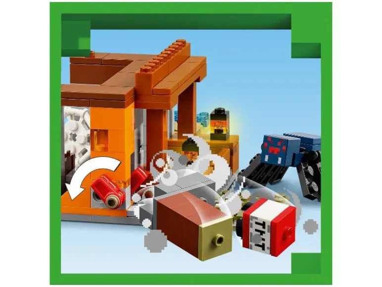 21269 De gordeldieren bij de mijn<Lego Minecraft Online