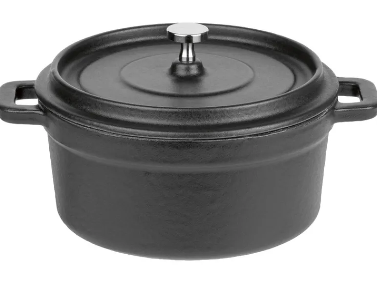 2 gietijzeren mini serveerpannen<GSW Clearance