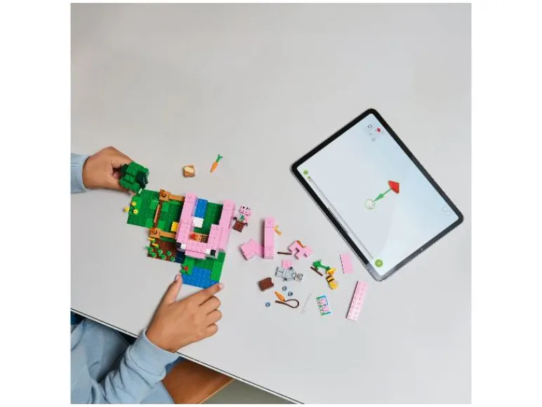 21268 Het huis van het biggetje<Lego Minecraft Discount