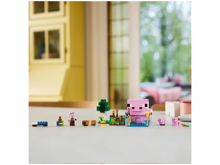 21268 Het huis van het biggetje<Lego Minecraft Discount