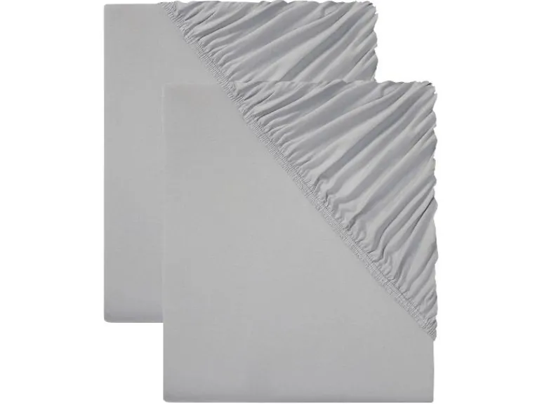 2 jersey hoeslakens 180-200 x 200 cm<LIVARNO home Discount