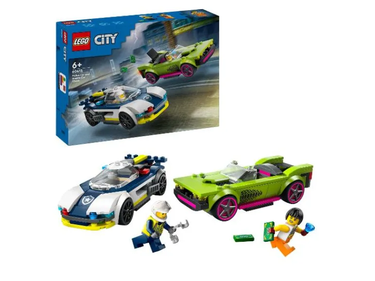 60415 Politiewagen en snelle autoachtervolging<LEGO® City Hot