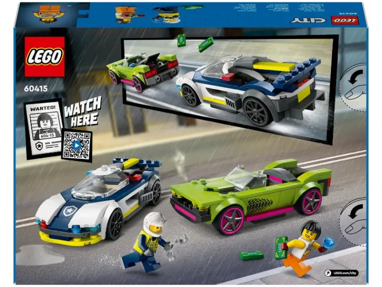 60415 Politiewagen en snelle autoachtervolging<LEGO® City Hot