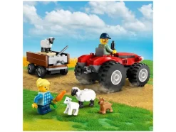 60461 Rode Boerderij Tractor met Aanhanger en Schapen<LEGO® City Online