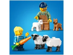 60461 Rode Boerderij Tractor met Aanhanger en Schapen<LEGO® City Online