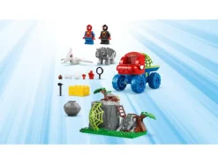 11199 Team Spidey reddingsmissie met dinotruck<LEGO® Spidey und Super-Freunde Clearance