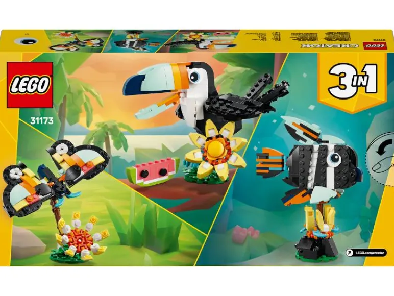 31173 Wilde dieren: tropische toekan<LEGO® Creator Hot