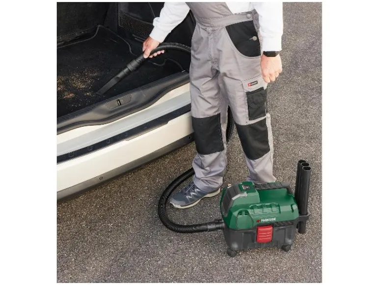 Accu nat en droog stofzuiger 20 V met accu en lader<PARKSIDE® Hot