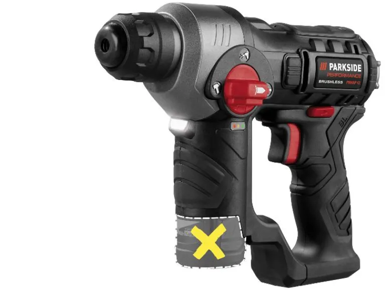 Accu-boorhamer 12 V zonder accu en lader<PARKSIDE PERFORMANCE® Sale