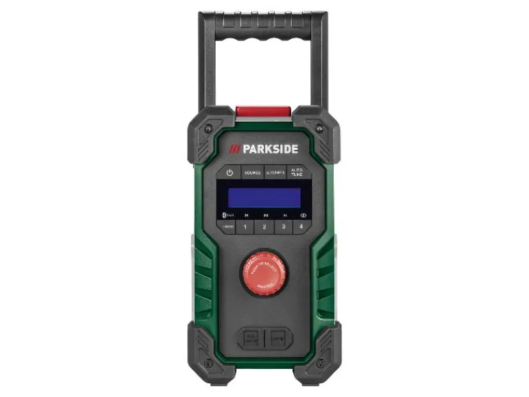 Accu-bouwradio 12 V, 20 V of 230 V zonder accu en lader<PARKSIDE®