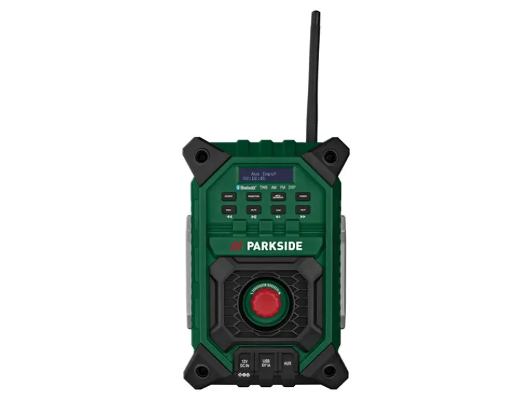 Accu-bouwradio 12 V of 20 V zonder accu en lader<PARKSIDE® Clearance