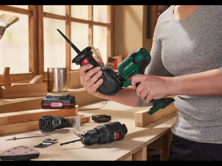 Accu-combitool 20 V met accu en lader<PARKSIDE® Hot