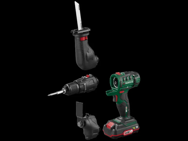 Accu-combitool 20 V met accu en lader<PARKSIDE® Hot