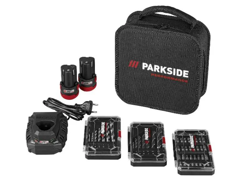 Accu-schroefboormachine starterset 12 V met 2 Ah accu's en 2,4 A lader<PARKSIDE PERFORMANCE® Online