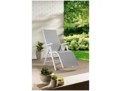 Aluminium relaxstoel Houston<LIVARNO home Outlet