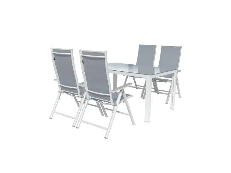 Aluminium tuinset Houston 5-delig<LIVARNO home New