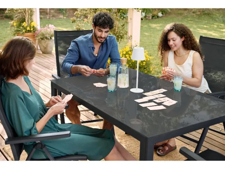 Aluminium tuintafel Houston<LIVARNO home Hot