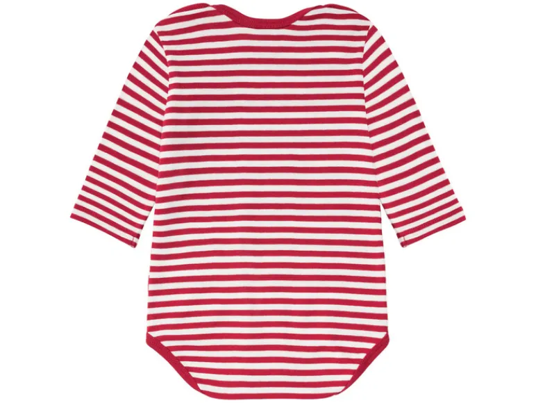 Baby romper, 2 stuks, met kruisknopen<KANZ Hot