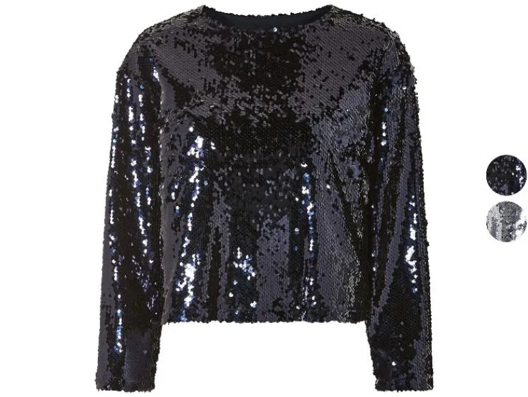 Dames top met pailletten<esmara® Clearance