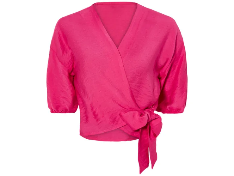 Dames wikkelblouse<esmara® Outlet