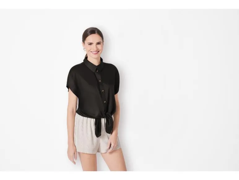 Dames wikkelblouse<esmara® Sale