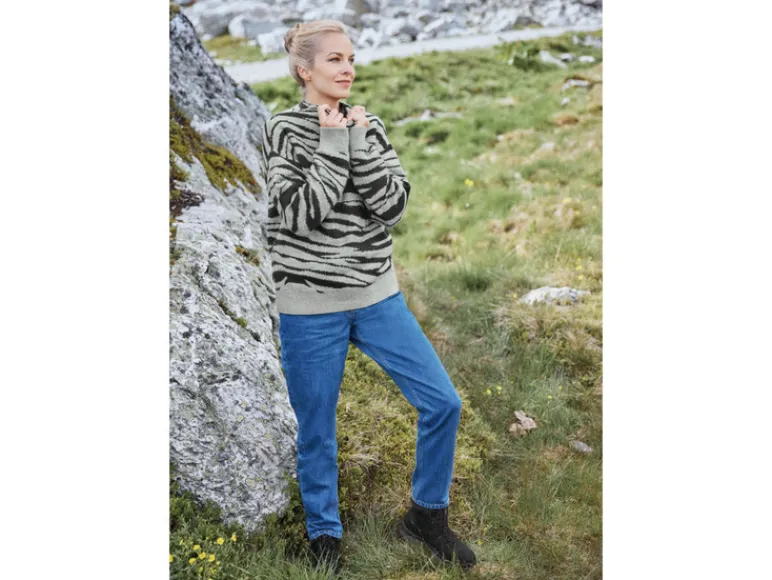Damesjeans mom fit<esmara® Hot