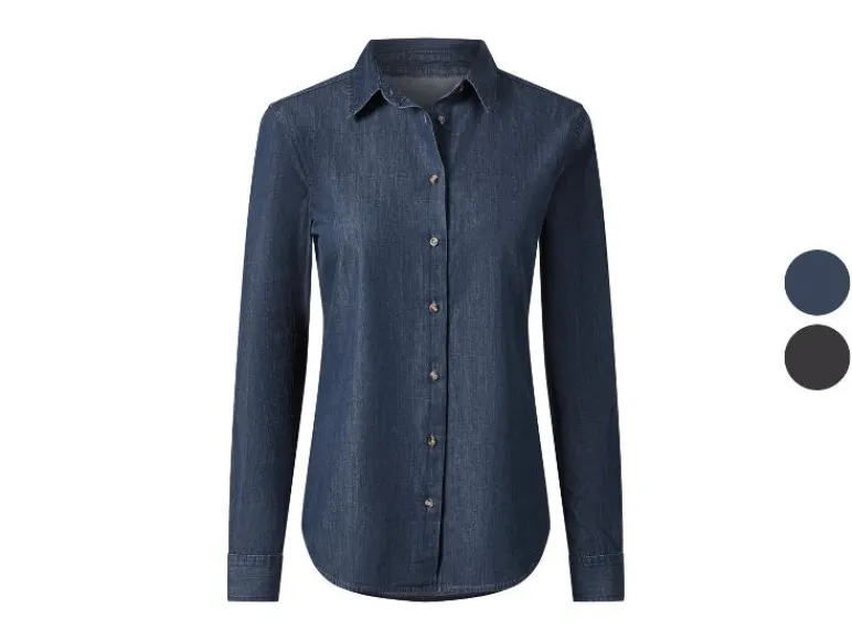 Denim dames blouse<esmara® Clearance
