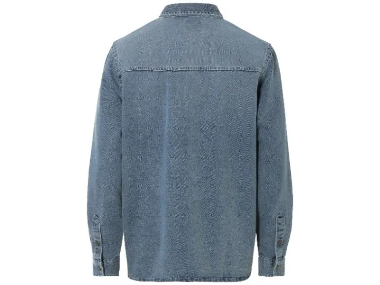 Denim heren overhemd<LIVERGY® Best