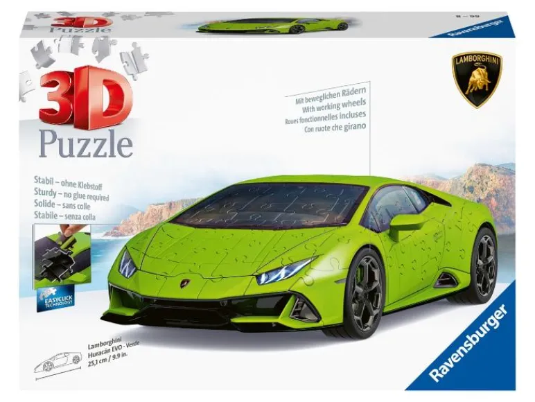 3D-puzzel auto<Ravensburger Hot