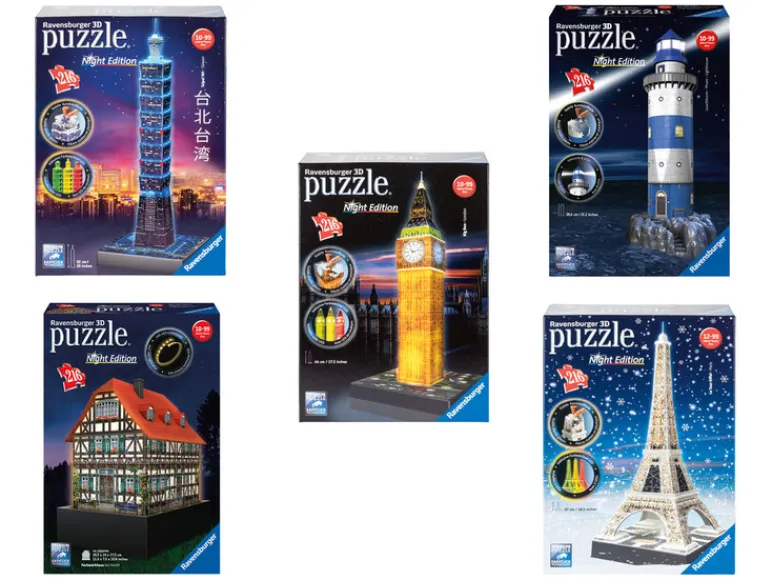 3D-puzzel night edition<Ravensburger Clearance