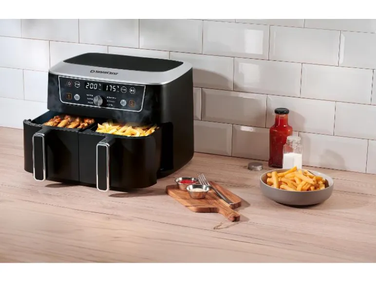 Dubbele airfryer 2x 4,35 L<SILVERCREST® New
