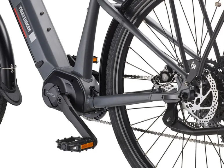 E-bike SUV710 basaltgrijs 27,5"<TELEFUNKEN Clearance