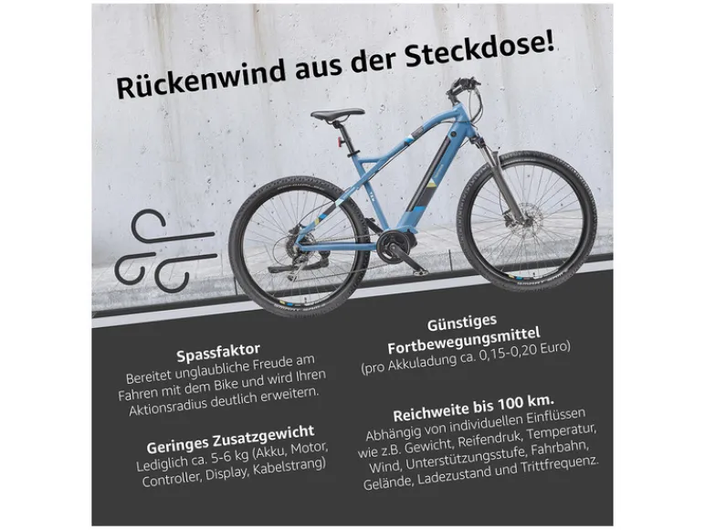 E-mountainbike Klimmer M925 27,5 / 29"<TELEFUNKEN Best