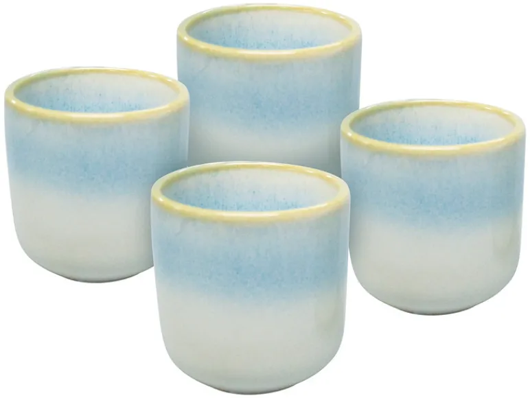 Espressokopje 13cl set van 4 aardewerk<vanWell Sale