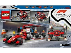 F1® pitstop en pitcrew met Ferrari auto 60443<LEGO® City Discount