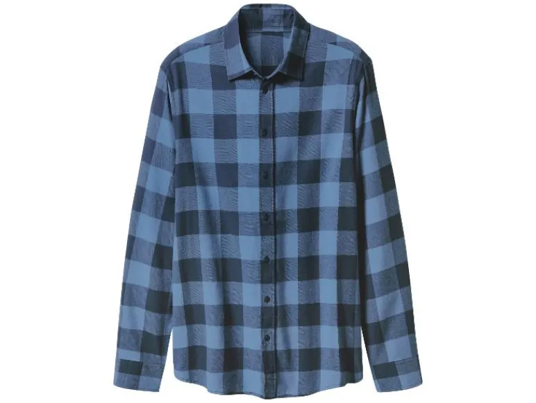 Flanellen heren overhemd<esmara Men Clearance