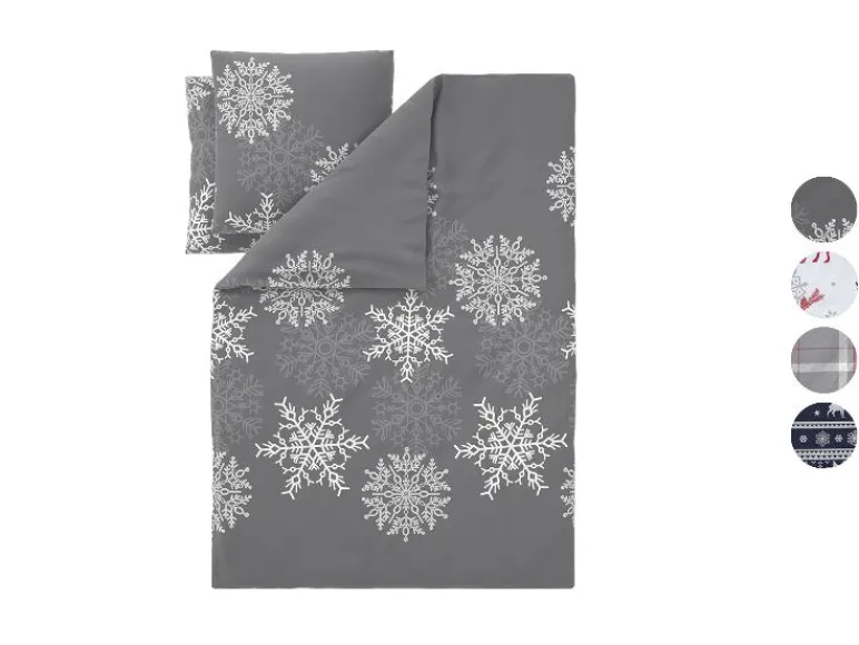 Fleece dekbedovertrek 200 x 200 cm<LIVARNO® Sale