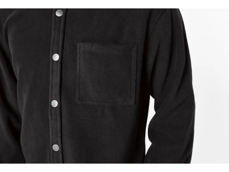 Fleece heren overhemd<esmara Men Clearance